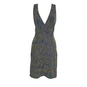 Better Be Colorful Metallic Shimmer Bodycon Party Dress